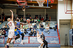 Basketball, Admiral Basketball Superliga 2019/20, Grunddurchgang 9.Runde, Traiskirchen Lions, SKN St. Pölten, Klevin Lewis (1)