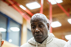 Basketball, Basketball Zweite Liga, Grunddurchgang 22.Runde, Basket Flames, KOS Celovec, Renaldo O´Neal (Ass. Coach)