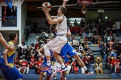 Basketball, Admiral Basketball Superliga 2019/20, Grunddurchgang 9.Runde, Traiskirchen Lions, SKN St. Pölten, Sebastian Lesny (4)