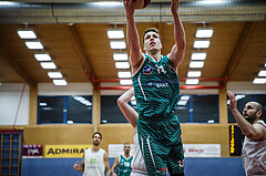 Basketball, Basketball Zweite Liga, Grunddurchgang 22.Runde, Basket Flames, KOS Celovec, Lovro Fizuleto (14)