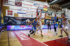 Basketball, Admiral Basketball Superliga 2019/20, Grunddurchgang 9.Runde, Traiskirchen Lions, SKN St. Pölten, Philip Jalalpoor (5)