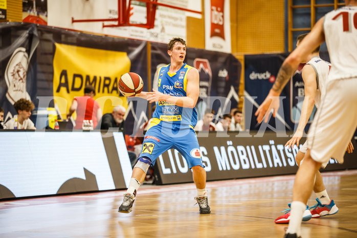 Basketball, Admiral Basketball Superliga 2019/20, Grunddurchgang 9.Runde, Traiskirchen Lions, SKN St. Pölten, Roman Jagsch (9)