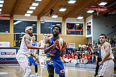 Basketball, Admiral Basketball Superliga 2019/20, Grunddurchgang 9.Runde, Traiskirchen Lions, SKN St. Pölten, Klevin Lewis (1)
