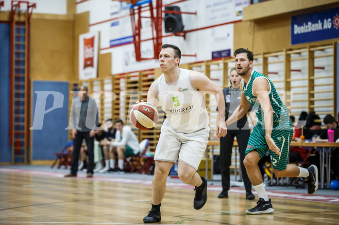 Basketball, Basketball Zweite Liga, Grunddurchgang 22.Runde, Basket Flames, KOS Celovec, Stefan Obermann (5)