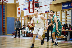 Basketball, Basketball Zweite Liga, Grunddurchgang 22.Runde, Basket Flames, KOS Celovec, Stefan Obermann (5)