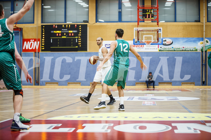 Basketball, Basketball Zweite Liga, Grunddurchgang 22.Runde, Basket Flames, KOS Celovec, Dominik Alturban (6)