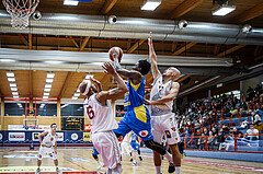 Basketball, Admiral Basketball Superliga 2019/20, Grunddurchgang 9.Runde, Traiskirchen Lions, SKN St. Pölten, Klevin Lewis (1)
