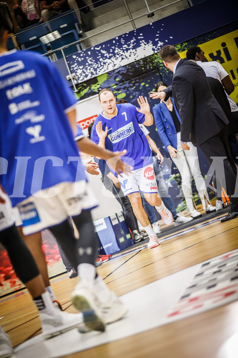 Basketball, bet-at-home Basketball Superliga 2021/22, bet-at-home Supercup , Gmunden Swans, Oberwart Gunners, 