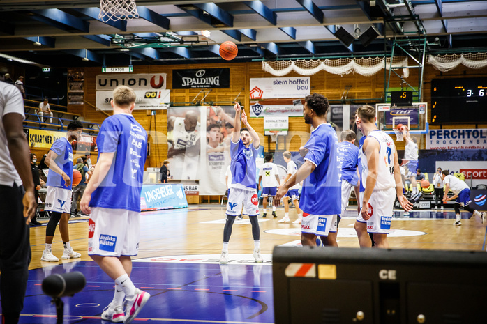 Basketball, bet-at-home Basketball Superliga 2021/22, bet-at-home Supercup , Gmunden Swans, Oberwart Gunners, 