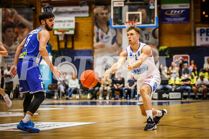 Basketball, bet-at-home Basketball Superliga 2021/22, bet-at-home Supercup , Gmunden Swans, Oberwart Gunners, 