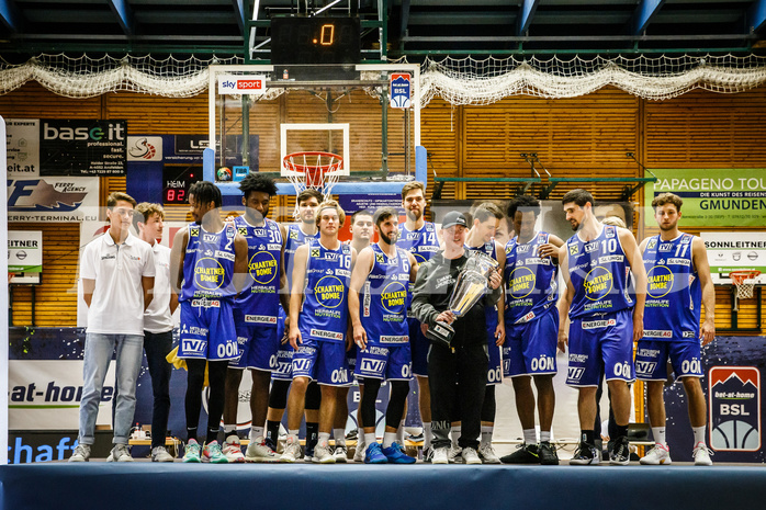 Basketball, bet-at-home Basketball Superliga 2021/22, bet-at-home Supercup , Gmunden Swans, Oberwart Gunners, 