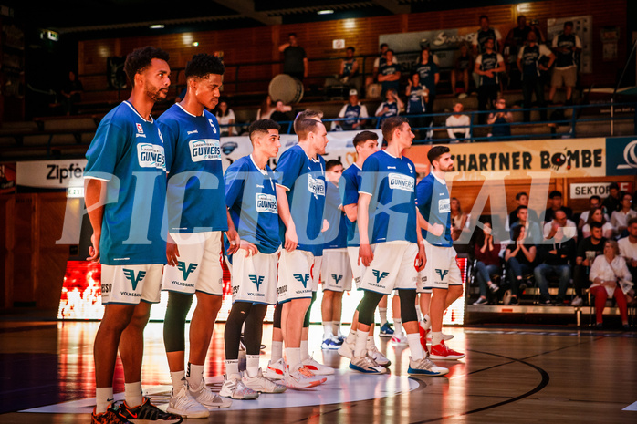 Basketball, bet-at-home Basketball Superliga 2021/22, bet-at-home Supercup , Gmunden Swans, Oberwart Gunners, 