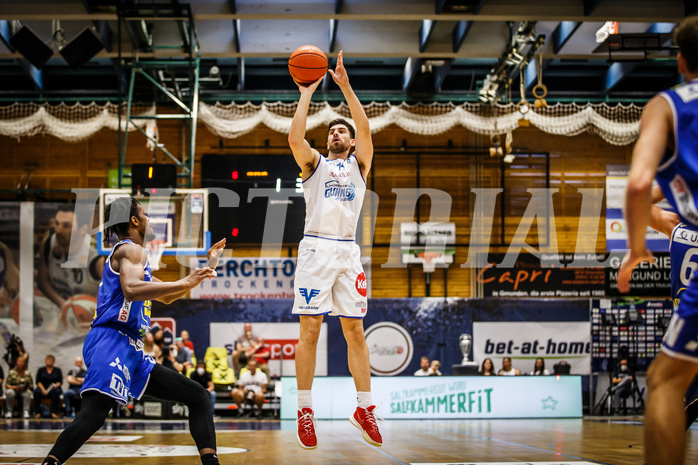 Basketball, bet-at-home Basketball Superliga 2021/22, bet-at-home Supercup , Gmunden Swans, Oberwart Gunners, 