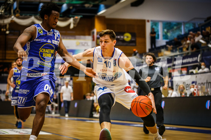 Basketball, bet-at-home Basketball Superliga 2021/22, bet-at-home Supercup , Gmunden Swans, Oberwart Gunners, 