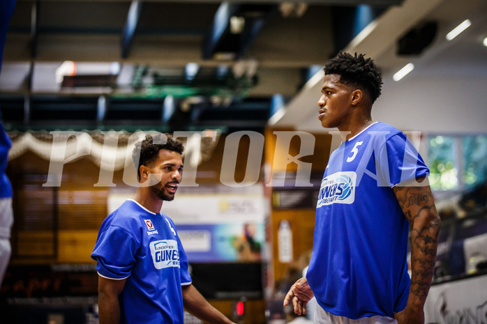 Basketball, bet-at-home Basketball Superliga 2021/22, bet-at-home Supercup , Gmunden Swans, Oberwart Gunners, 