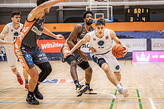 Basketball, Win2Day Superliga 2022/23, Grunddurchgang 13.Runde, Vienna Timberwolves, BK IMMOunited Dukes, Jakob Lohr (12)