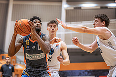 Basketball, Win2Day Superliga 2022/23, Grunddurchgang 13.Runde, Vienna Timberwolves, BK IMMOunited Dukes, Kevin Bracy-Davies (0)
