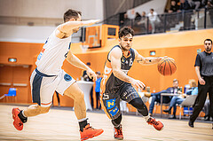 Basketball, Win2Day Superliga 2022/23, Grunddurchgang 13.Runde, Vienna Timberwolves, BK IMMOunited Dukes, Julian Alper (15)