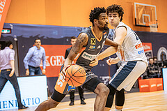 Basketball, Win2Day Superliga 2022/23, Grunddurchgang 13.Runde, Vienna Timberwolves, BK IMMOunited Dukes, Kevin Bracy-Davies (0)