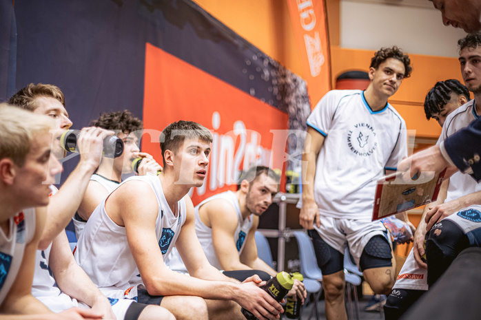 Basketball, Win2Day Superliga 2022/23, Grunddurchgang 13.Runde, Vienna Timberwolves, BK IMMOunited Dukes, Jakob Lohr (12)