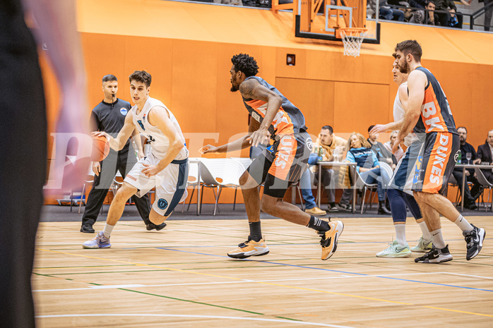 Basketball, Win2Day Superliga 2022/23, Grunddurchgang 13.Runde, Vienna Timberwolves, BK IMMOunited Dukes, Jakob Lohr (12)