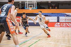 Basketball, Win2Day Superliga 2022/23, Grunddurchgang 13.Runde, Vienna Timberwolves, BK IMMOunited Dukes, Jakob Szkutta (10)