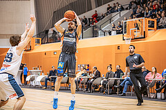 Basketball, Win2Day Superliga 2022/23, Grunddurchgang 13.Runde, Vienna Timberwolves, BK IMMOunited Dukes, Predrag Miletic (8)