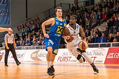 Basketball, ABL 2016/17, CUP VF, Oberwart Gunners, UBSC Graz, Christopher McNealy (8), Fabian Richter (17)