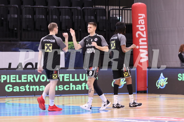 23.04.2024, Graz, Raiffeisen Sportpark Graz, Basketball Superliga 2023/24, Playoffs, Viertelfinale, Spiel 2, UBSC Raiffeisen Graz - Raiffeisen Flyers Wels 