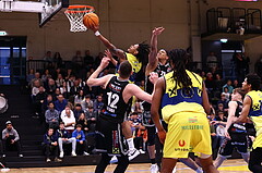 23.04.2024, Graz, Raiffeisen Sportpark Graz, Basketball Superliga 2023/24, Playoffs, Viertelfinale, Spiel 2, UBSC Raiffeisen Graz - Raiffeisen Flyers Wels 