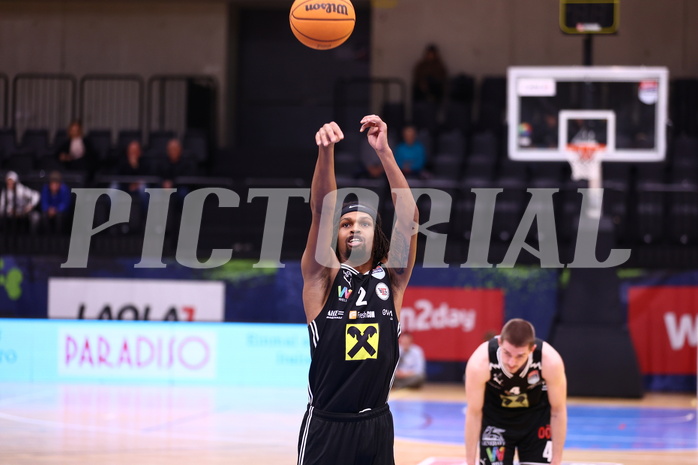 23.04.2024, Graz, Raiffeisen Sportpark Graz, Basketball Superliga 2023/24, Playoffs, Viertelfinale, Spiel 2, UBSC Raiffeisen Graz - Raiffeisen Flyers Wels 