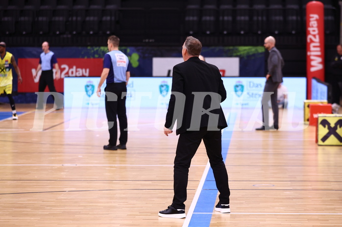 23.04.2024, Graz, Raiffeisen Sportpark Graz, Basketball Superliga 2023/24, Playoffs, Viertelfinale, Spiel 2, UBSC Raiffeisen Graz - Raiffeisen Flyers Wels 