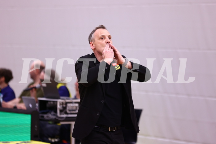 23.04.2024, Graz, Raiffeisen Sportpark Graz, Basketball Superliga 2023/24, Playoffs, Viertelfinale, Spiel 2, UBSC Raiffeisen Graz - Raiffeisen Flyers Wels 