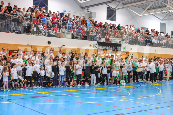 Basketball Zweite Liga 2023/24, Playoff, Finale Spiel 2 Union Deutsch Wagram Aligators vs. Mistelbach Mustangs


