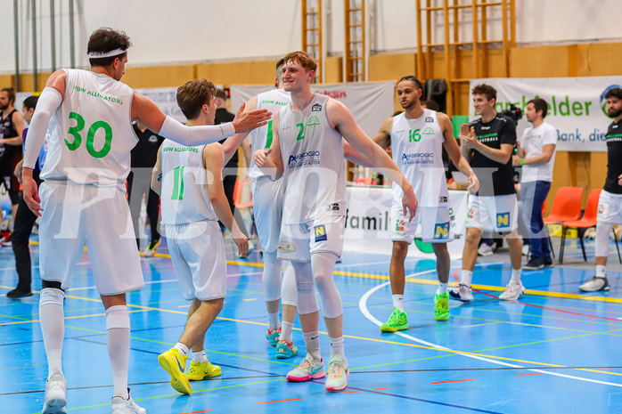 Basketball Zweite Liga 2023/24, Playoff, Finale Spiel 2 Union Deutsch Wagram Aligators vs. Mistelbach Mustangs



