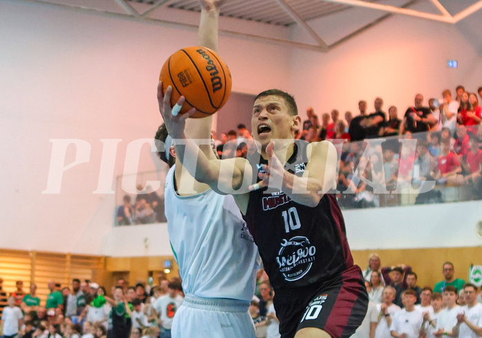 Basketball Zweite Liga 2023/24, Playoff, Finale Spiel 2 Union Deutsch Wagram Aligators vs. Mistelbach Mustangs


