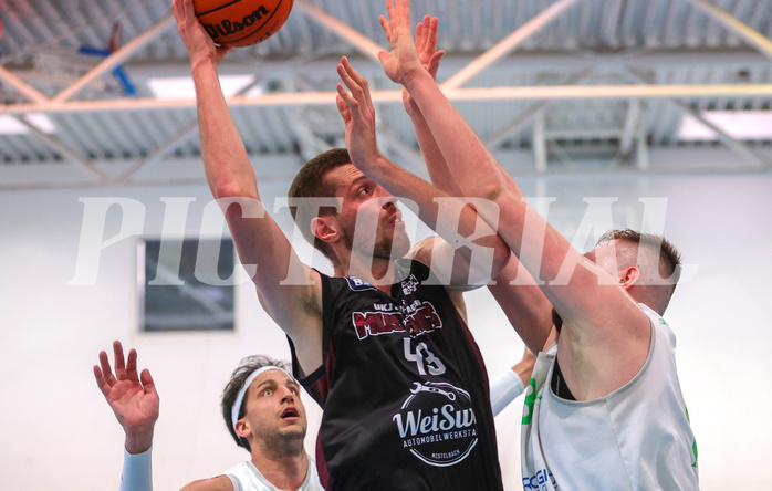 Basketball Zweite Liga 2023/24, Playoff, Finale Spiel 2 Union Deutsch Wagram Aligators vs. Mistelbach Mustangs


