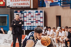 Basketball, Basketball Superliga 2023/24 , VF 2, Oberwart Gunners, Gmunden Swans, Daniel Friedrich (6)