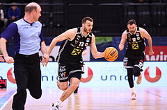 23.04.2024, Graz, Raiffeisen Sportpark Graz, Basketball Superliga 2023/24, Playoffs, Viertelfinale, Spiel 2, UBSC Raiffeisen Graz - Raiffeisen Flyers Wels 