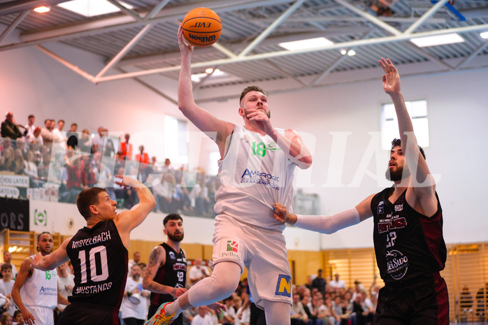 Basketball Zweite Liga 2023/24, Playoff, Finale Spiel 2 Union Deutsch Wagram Aligators vs. Mistelbach Mustangs


