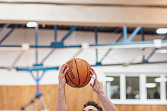 Basketball, Basketball Superliga 2023/24 , VF 2, Oberwart Gunners, Gmunden Swans, Benedikt Guettl (7)