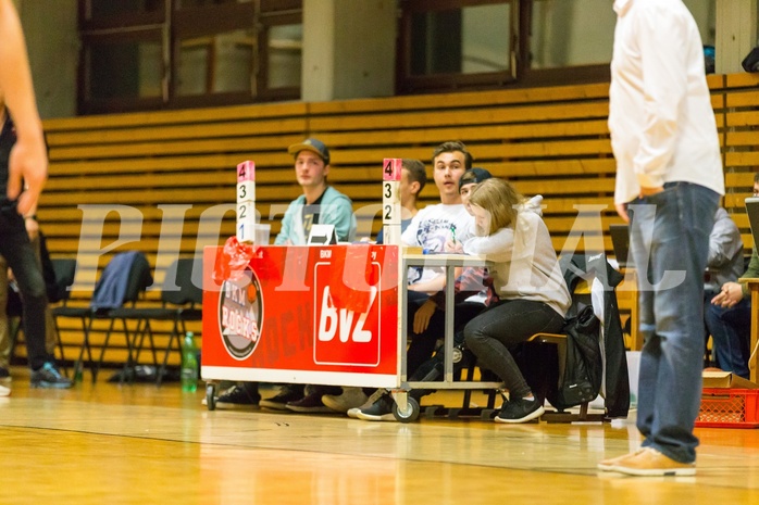 Basketball, 2.Bundesliga, Grunddurchgang 8.Runde, Mattersburg Rocks, Mistelbach Mustangs, Nach 4 min Spielzeit...9 Fouls