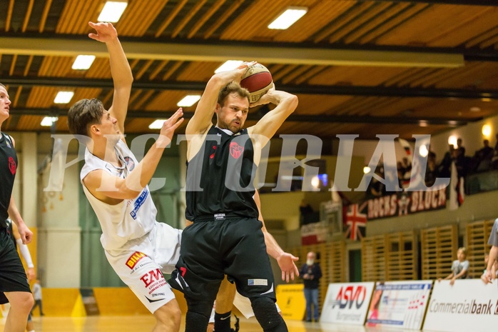 Basketball, 2.Bundesliga, Grunddurchgang 8.Runde, Mattersburg Rocks, Mistelbach Mustangs, Laurenz Heindl (7)