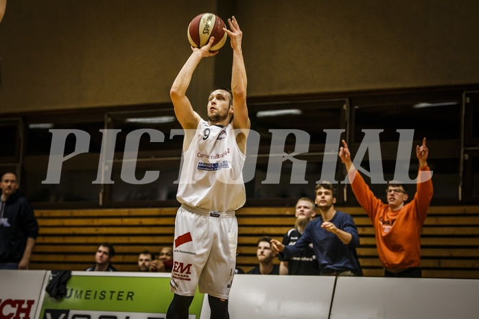 Basketball, 2.Bundesliga, Grunddurchgang 22.Runde, Mattersburg Rocks, UDW Alligators, Arnis SERVUTS (9)