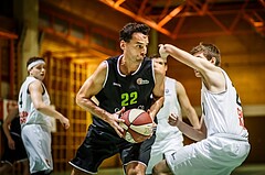 Basketball, 2.Bundesliga, Grunddurchgang 22.Runde, BBC Nord Dragonz, Basket Flames, Fabricio Vay (22)