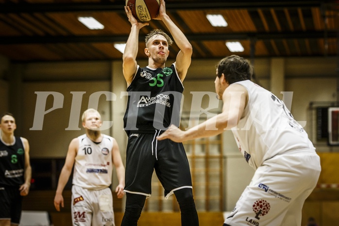 Basketball, 2.Bundesliga, Grunddurchgang 22.Runde, Mattersburg Rocks, UDW Alligators, Andreas Werle (55)