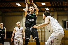 Basketball, 2.Bundesliga, Grunddurchgang 22.Runde, Mattersburg Rocks, UDW Alligators, Andreas Werle (55)