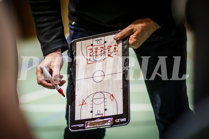 Basketball, 2.Bundesliga, Grunddurchgang 22.Runde, BBC Nord Dragonz, Basket Flames, Franz Zderadicka (Coach)