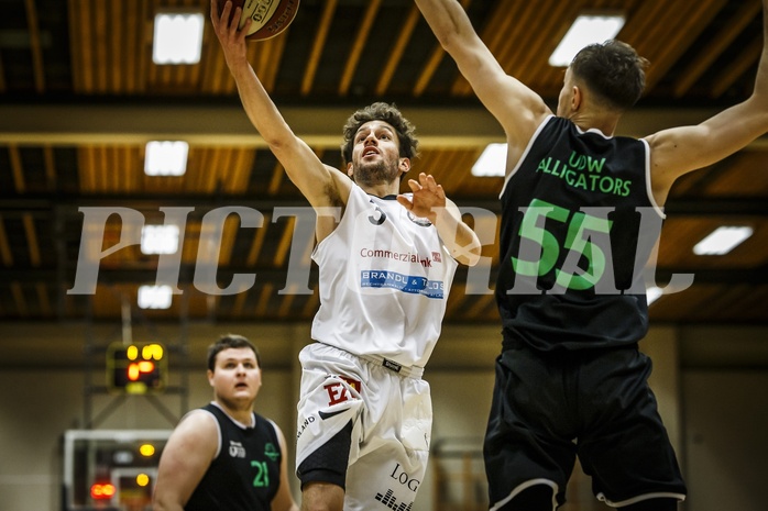 Basketball, 2.Bundesliga, Grunddurchgang 22.Runde, Mattersburg Rocks, UDW Alligators, Jan NICOLI (3)