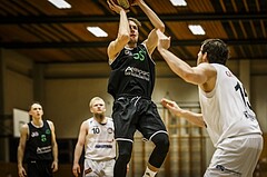 Basketball, 2.Bundesliga, Grunddurchgang 22.Runde, Mattersburg Rocks, UDW Alligators, Andreas Werle (55)